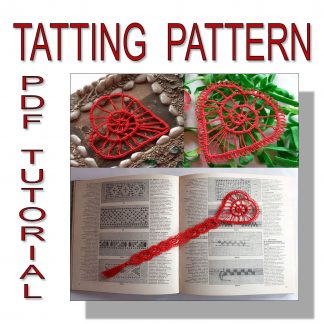 Heart Sea Shell Tatting Pattern