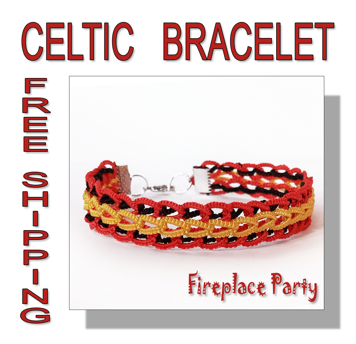 Celtic Bracelet Fireplace Party