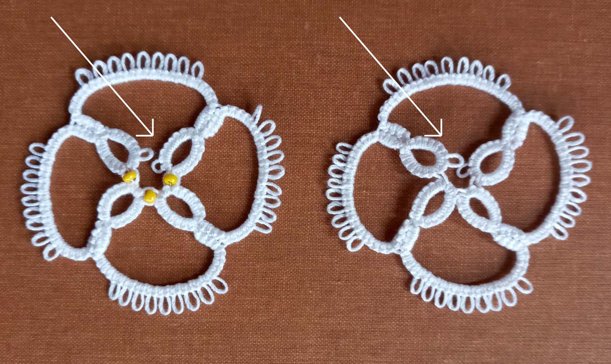 Illustrative video FairyLacefromElena how to fix a mistake in the picot connection